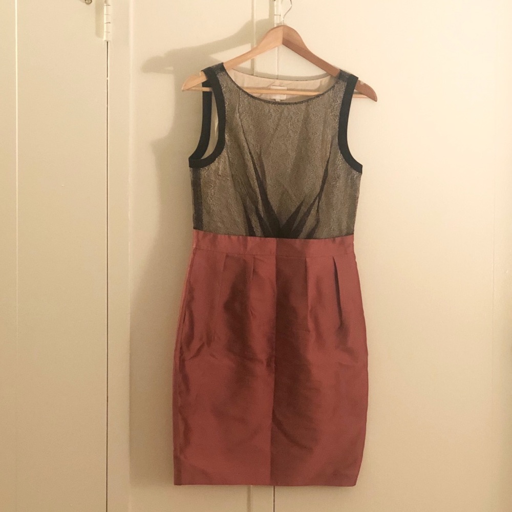 Black and Pink Occasion Wear Dress